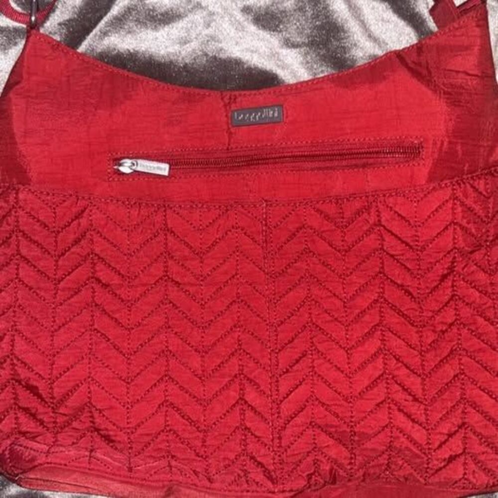Red Bagallini Crossbody Bag